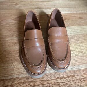 Women's Tan Loafers